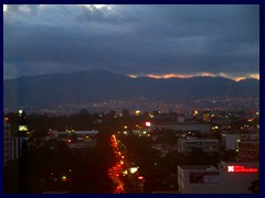Guatemala City by night - Views from Holiday Inn 12